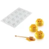 soldes pas cher Moule Silicone Décor Miel Ø 4,5 Cm X H 0,8 Cm (x15) Silikomart Professional 10