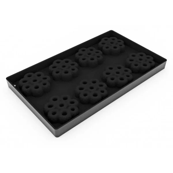 dernières Moule Silicone Décor Mini Framboises Ø 6,2 Cm X H 2,1 Cm (x8) Pavoni 3