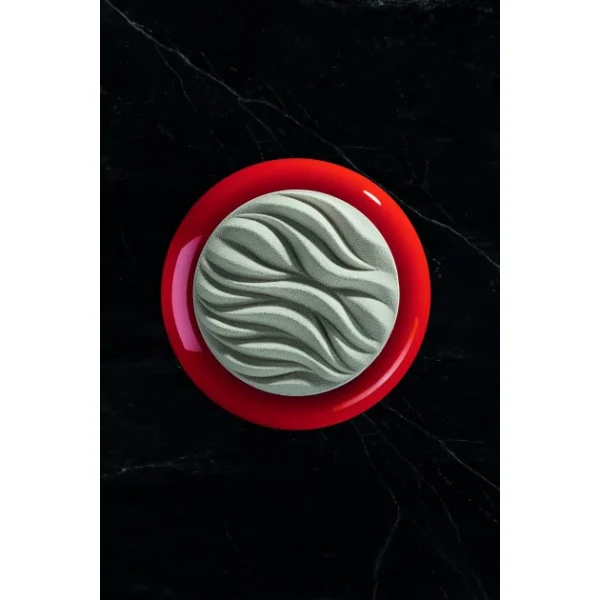 grande qualité Moule Silicone Décor Rivière Ø 13,5 Cm X H 1,5 Cm (x2) Pavoni 1