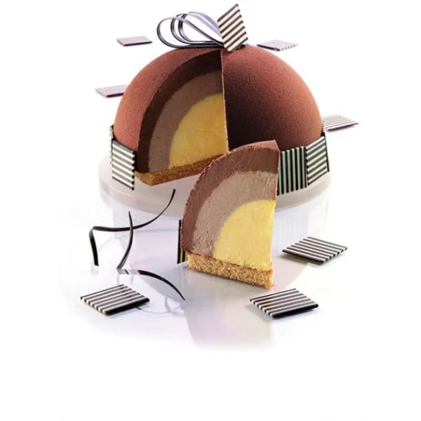 grande surprise Silikomart Moule Silicone Demi-Sphère 135×67,5mm 3