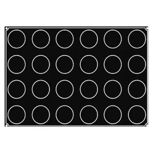 design à la mode Moule Silicone Demi-sphère Ø 7 Cm X H 4 Cm (x24) Pavoflex 8