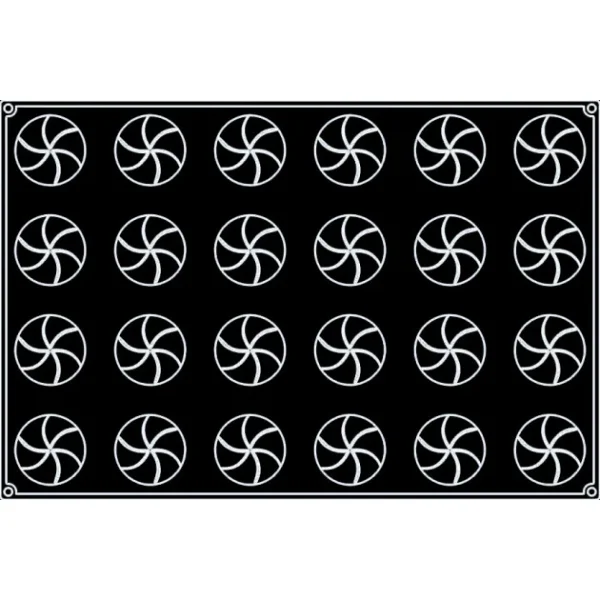 boutique paris Moule Silicone Dôme Vertigo Ø 7 Cm X H 4,4 Cm (x24) Pavoflex 4