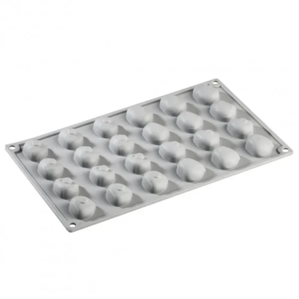 vente pas cher en ligne Moule Silicone Gourmand Châtaigne 3,1 X 2,7 X H 1,6 Cm (x24) Pavoni 5