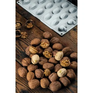 excellent qulity Moule Silicone Gourmand Noix 3,8 X 2,8 X H 1,6 Cm (x18) Pavoni 8