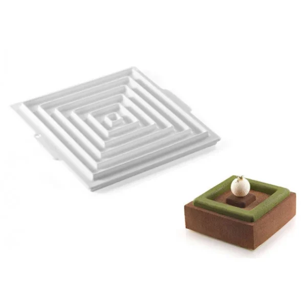 Moule Silicone Insert 12 Carrés 26 Cm Silikomart Professional Satisfait ou Remboursé 1