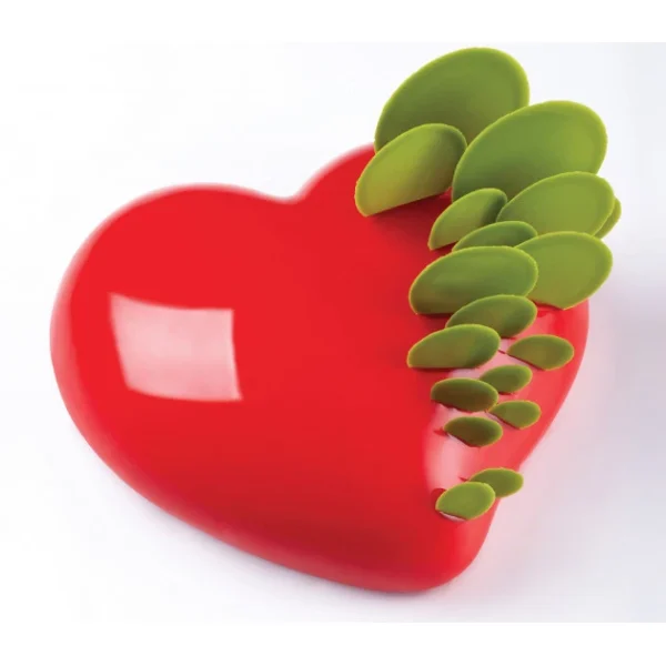 Moule Silicone Insert Cœur Passion 15 X 14 Cm X H 5 Cm Pavoni Dernières Nouveautés 3