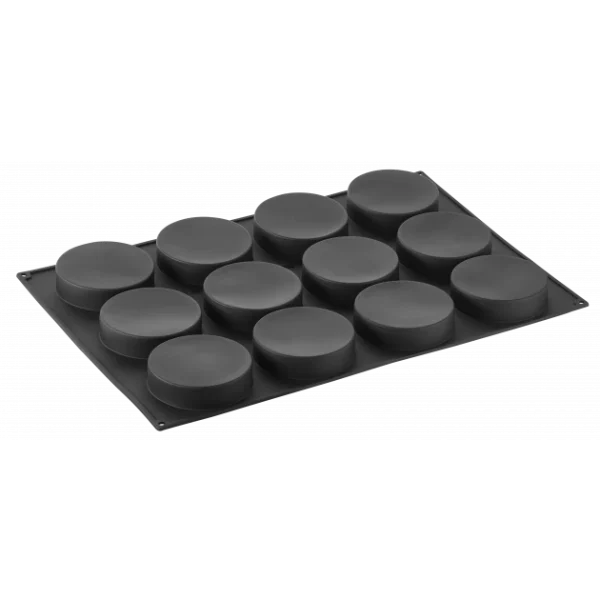 boutique en ligne Moule Silicone Insert Rond Disco Ø 12 Cm X H 3 Cm (x12) Pavoflex 3