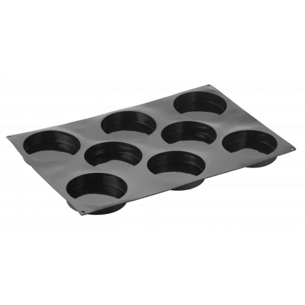 officiel Moule Silicone Insert Rond Disco Ø 14 Cm X H 3 Cm (x8) Pavoflex 1