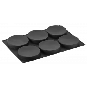 Moule Silicone Insert Rond Disco Ø 18 Cm X H 3 Cm (x6) Pavoflex ﻿soldes 6