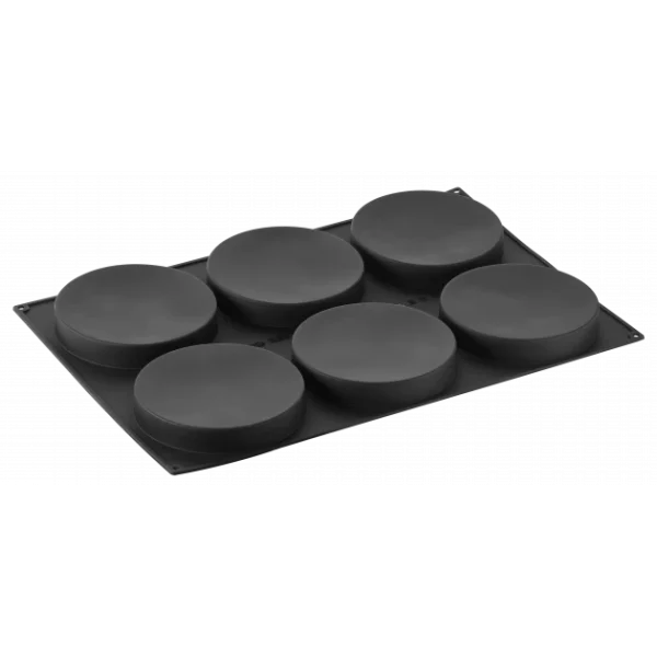 Moule Silicone Insert Rond Disco Ø 18 Cm X H 3 Cm (x6) Pavoflex ﻿soldes 3