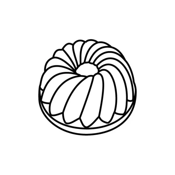 achetez pas cher Moule Silicone Kouglof Ø 7 Cm X H 3,3 Cm (x24) Pavoflex 4