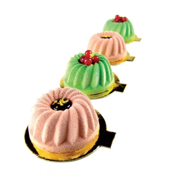 achetez pas cher Moule Silicone Kouglof Ø 7 Cm X H 3,3 Cm (x24) Pavoflex 5