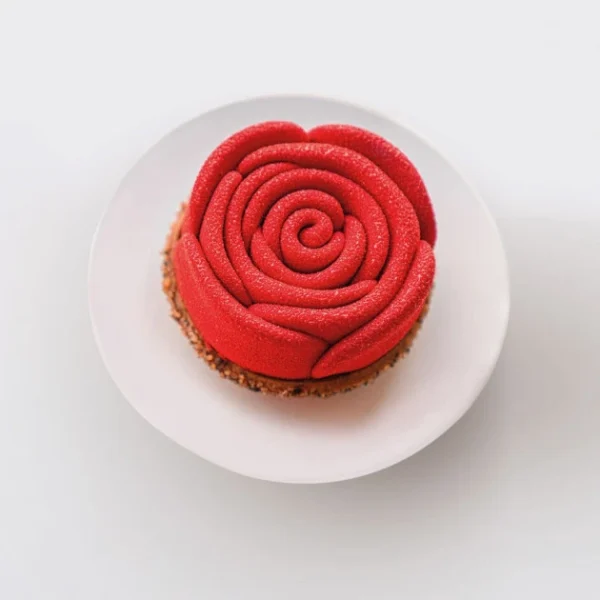 boutique en ligne PAVONI Moule Silicone La Vie En Rose Ø 7,8 X H 2,6 Cm (x12) Cédric Grolet Pavoflex 1