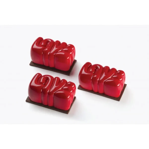 Moule Silicone Lovely 8 X 4,3 Cm X H 3,6 Cm (x15) Pavoflex Nouvelle Collection 3