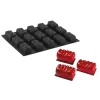 Moule Silicone Lovely 8 X 4,3 Cm X H 3,6 Cm (x15) Pavoflex Nouvelle Collection 16