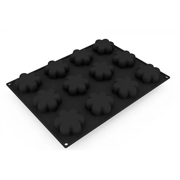 en ligne vente Moule Silicone Marguerite 7,5 X 6,8 Cm X H 2,6 Cm (x12) Pavoflex 3