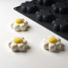en ligne vente Moule Silicone Marguerite 7,5 X 6,8 Cm X H 2,6 Cm (x12) Pavoflex 11