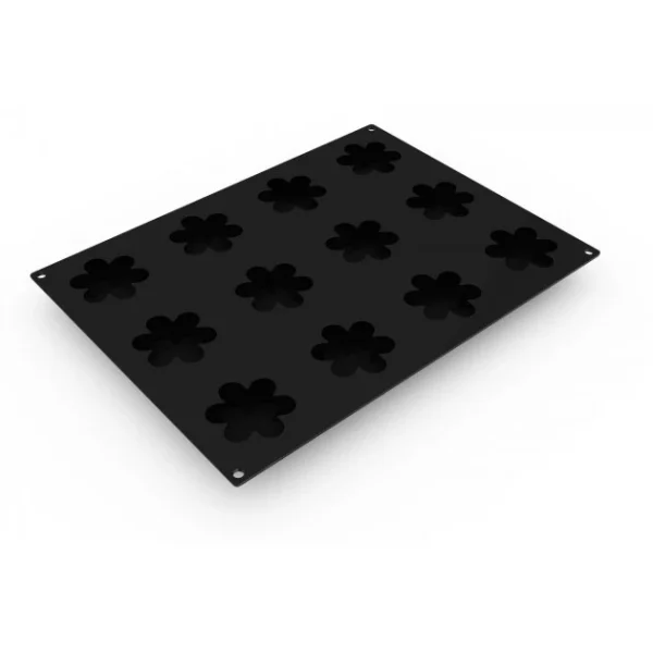 en ligne vente Moule Silicone Marguerite 7,5 X 6,8 Cm X H 2,6 Cm (x12) Pavoflex 5