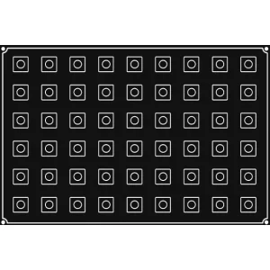 Moule Silicone Mini-Cube 3 Cm X H 3 Cm (x54) Pavoflex soldes ligne 7