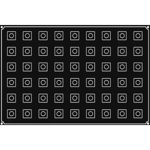 Moule Silicone Mini-Cube 3 Cm X H 3 Cm (x54) Pavoflex soldes ligne 3