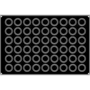 de garantie authentique Moule Silicone Mini-Muffin Ø 5 Cm X H 2,8 Cm (x54) Pavoflex 8