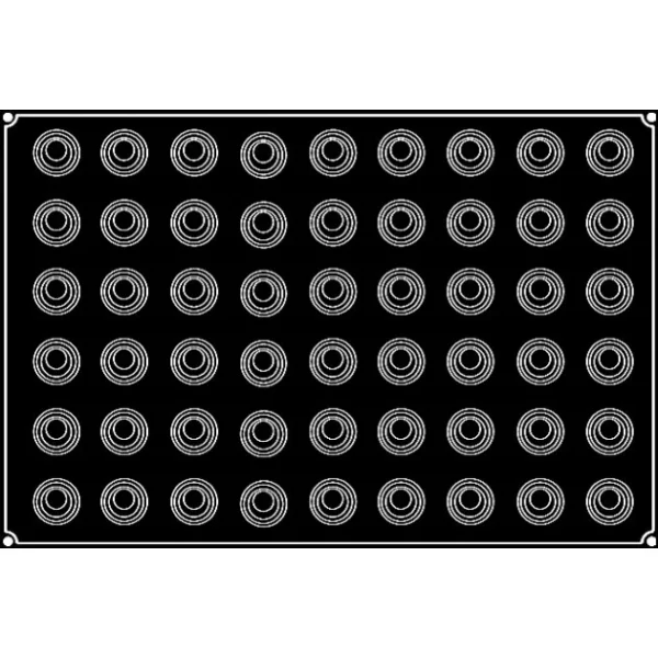 en ligne vente Moule Silicone Mini-Spirale Babel Ø 4 Cm X H 3 Cm (x54) Pavoflex 3