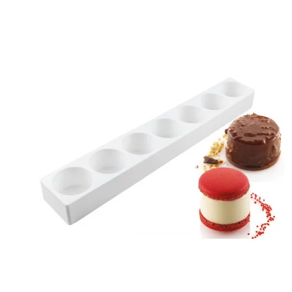 en ligne Moule Silicone MultiFlex 7 Cylindres 40ml SilikoMart Professional 1