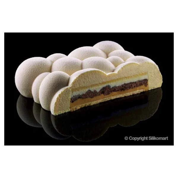 Moule Silicone Nuage Cloud 1650 Ml Silikomart Professional pas cher 6