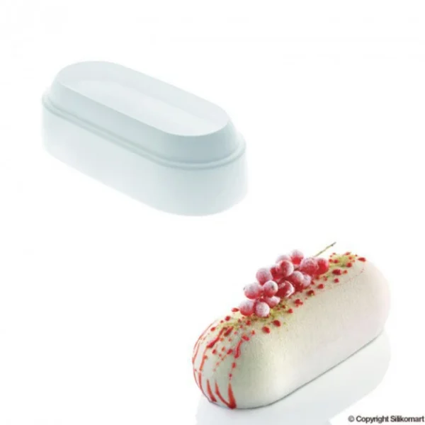 Moule Silicone Ovale Bombé 190 Mm Silikomart Retour gratuit en magasin. 1