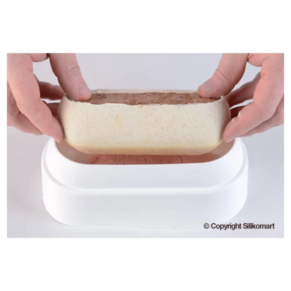 Moule Silicone Ovale Bombé 217 Mm Silikomart De Qualité 5