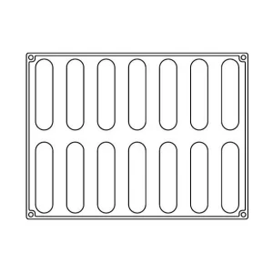 Moule Silicone Pastel 12,5 X 2,8 Cm X H 2,8 Cm (x14) Pavoflex marque moins cher 8