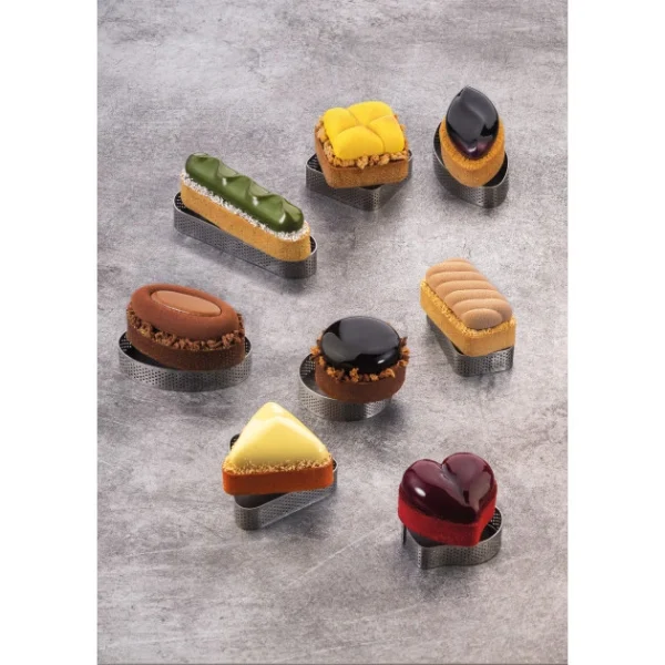 shopping pas cher Moule Silicone Pyramide 6,6 X 6 Cm X H 2,8 Cm (x8) Pavoflex 4