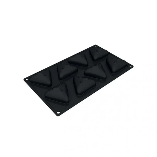 shopping pas cher Moule Silicone Pyramide 6,6 X 6 Cm X H 2,8 Cm (x8) Pavoflex 1