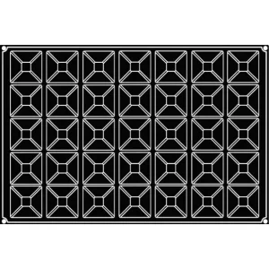 Moule Silicone Pyramide 7 Cm X H 4,5 Cm (x35) Pavoflex Neuve avec étiquette 8