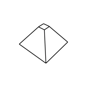 Moule Silicone Pyramide 7 Cm X H 4,5 Cm (x35) Pavoflex Neuve avec étiquette 10