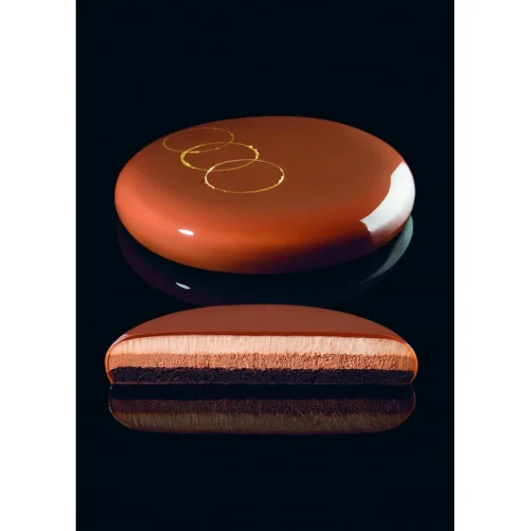 authentiques Moule Silicone Rond Disco Ø 18 Cm X H 3 Cm Pavoni 1