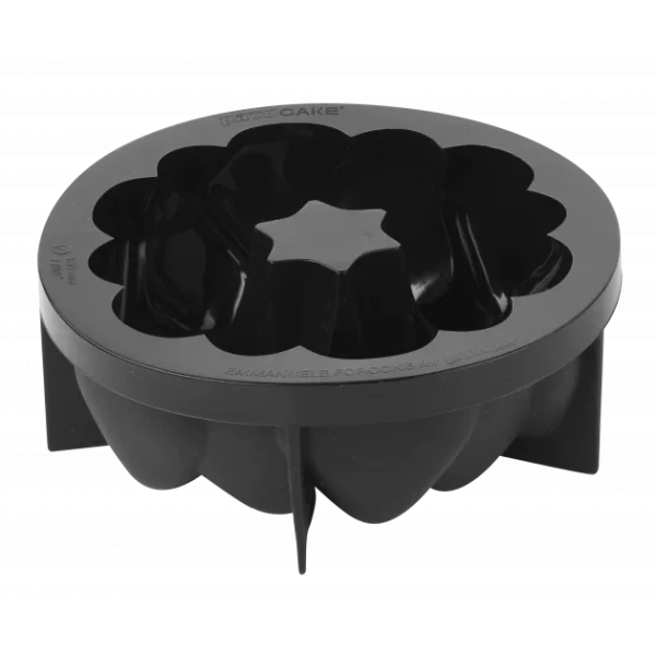 Moule Silicone Rond Nevada Ø 18 X H 7 Cm Pavoni à prix imbattables 4