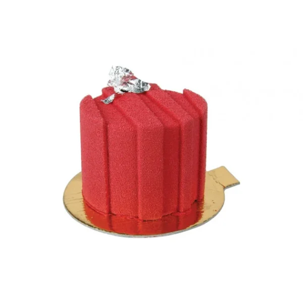 Moule Silicone Rond Rayé Ø 6 Cm X H 4,5 Cm (x24) Pavoflex guranteed de qualité 5