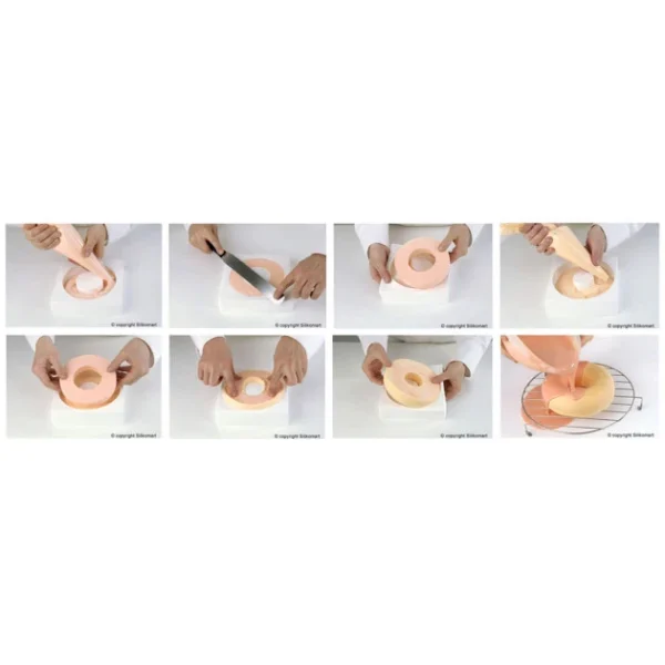 Moule Silicone Savarin Ø 16 Cm Silikomart Professional Livraison gratuite 3