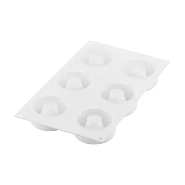Moule Silicone Savarin Oblio Ø 7,5 Cm X H 3 Cm (x6) Silikomart Professional styles dernier cri 5