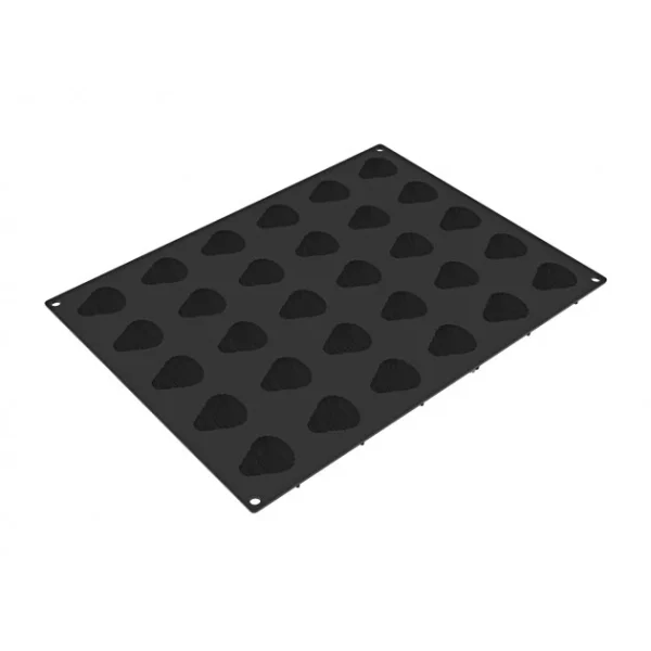 à prix promos Moule Silicone Sfogliatella 4,5 X 4,35 Cm X H 2,2 Cm (x30) Pavoflex 4