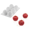 Moule Silicone Sphère Supernova Ø 6,4 Cm X H 5,6 Cm (x6) Silikomart Professional Retour Gratuit 13