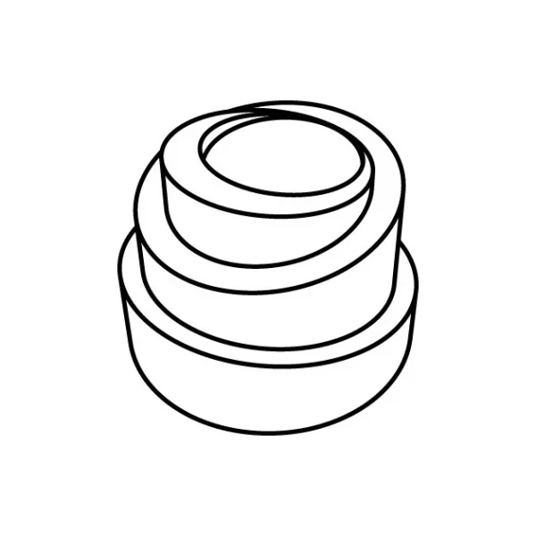 soldes de Noël Moule Silicone Spirale Babel Ø 6,8 Cm X H 5 Cm (x24) Pavoflex 4