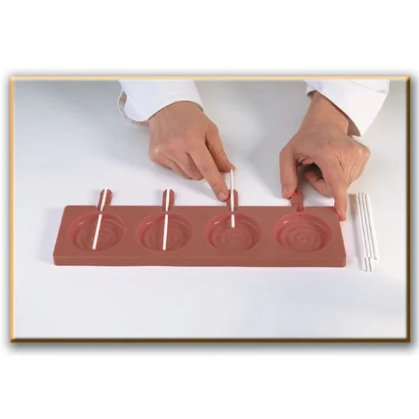 MALLARD FERRIERE Moule Silicone Sucette Rondes + Bâtonnets Nouveau 3