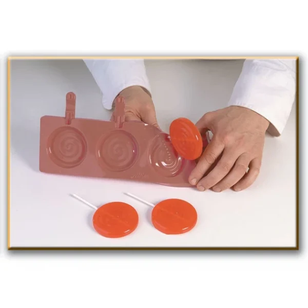 MALLARD FERRIERE Moule Silicone Sucette Rondes + Bâtonnets Nouveau 1