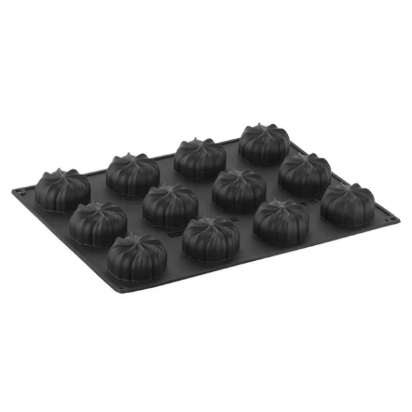 Couleurs variées Moule Silicone Twister Pavoflex 30 X 40 Cm (x12) Pavoni 3