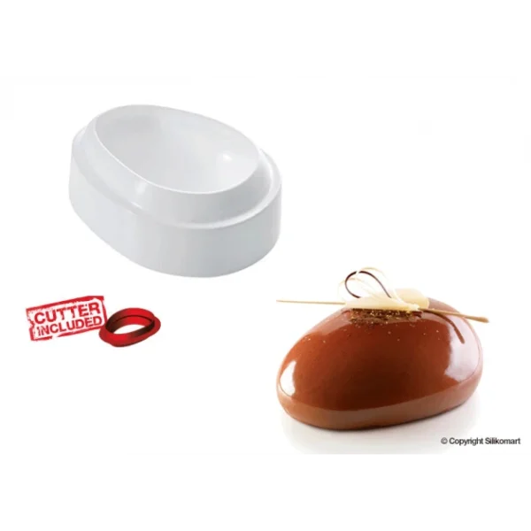Les achats en ligne Moule Silicone Zen 600 0,6L Silikomart Professional 1