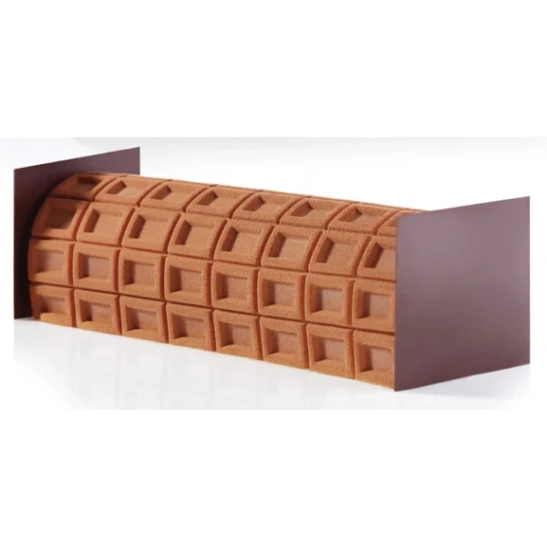 en vente Tapis Décor Bûche Chocolat Silicone Pavoni 3