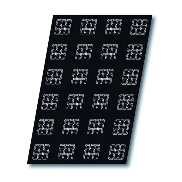 Tartelette Carrée 9 Cubes Flexipan – Moule Silicone de garantie authentique 3