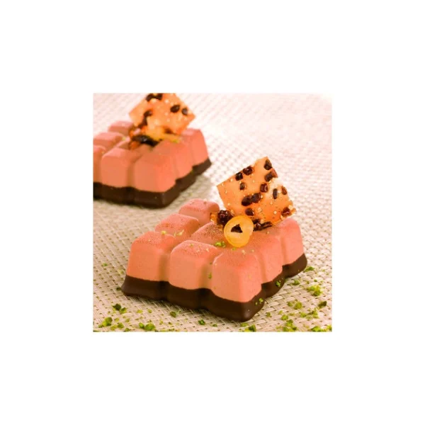 Tartelette Carrée 9 Cubes Flexipan – Moule Silicone de garantie authentique 1